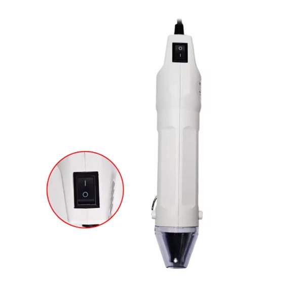 

EU Plug Hot Air Gun Portable Heat Shrink Gun Mini Heater for DIY Craft Embossing Shrink Wrapping PVC Handheld Electrical Heat Tool