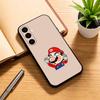 Funny Super Z-MarioS Bros  Phone Case Black Silicone Soft For Samsung Galaxy A73,A72,A71,A70,A53,A52,A51