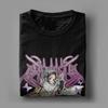 Men T-Shirt Shinobu Kocho Demon Slayer Funny 100% Cotton Tees Short Sleeve  T Shirts Round Collar Clothing Gift Idea