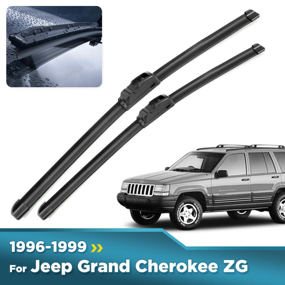 For Jeep Grand Cherokee ZG 1996-1999 1997 1998 Wiper Front Wiper Blades Windshield Windscreen Window Brush 20"+20