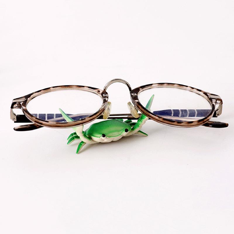 Creative Design Of Pen Holder Weightlifting Crab Pen Holder Item Placement  Pen Holding Bracket  Ornament Model 1PC-7 Colors