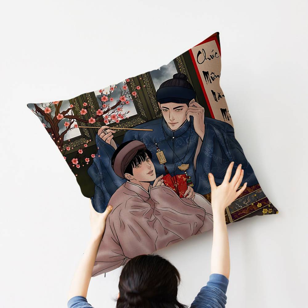 Comic P-Painter Of The N-Night 45*45Cm Cushion Cover Pillow Cover Decor Pillowcase Home Pillowcase For Couch Pillow