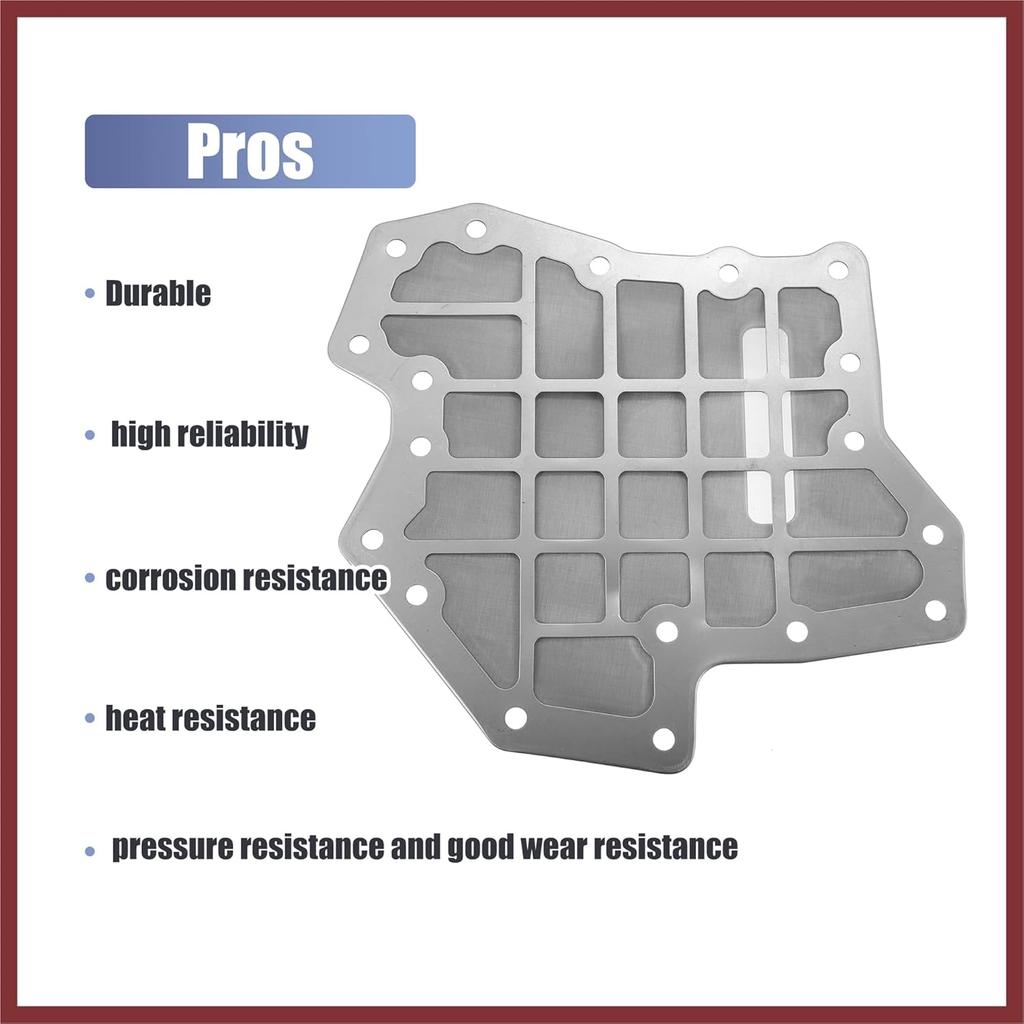 1 Set JR710E Transmission Filter Oil Pan Gasket Kit for Nissan 370Z 2015-2020 for Infiniti Q50 Q60 137710 103010 Transmission Valve Pan Replace Parts