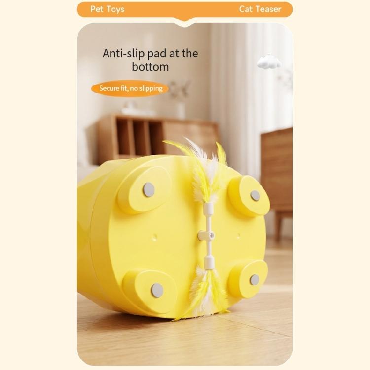 Indoor Play Device with Extending Lower Attachment, Moving Ball, Spring Attachment, and 4 Top Openings for Play