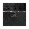 Hermes Citizen Twill Compact Silk Pattern Epsom Calfskin Card Holder Men accessories Black Verona-Green H088019CAAC