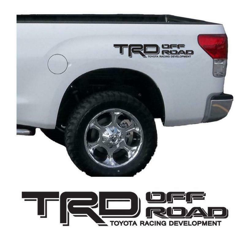 Custom TRD Off Road Sticker for Toyota Tundra - Personalized Car Body Decoration