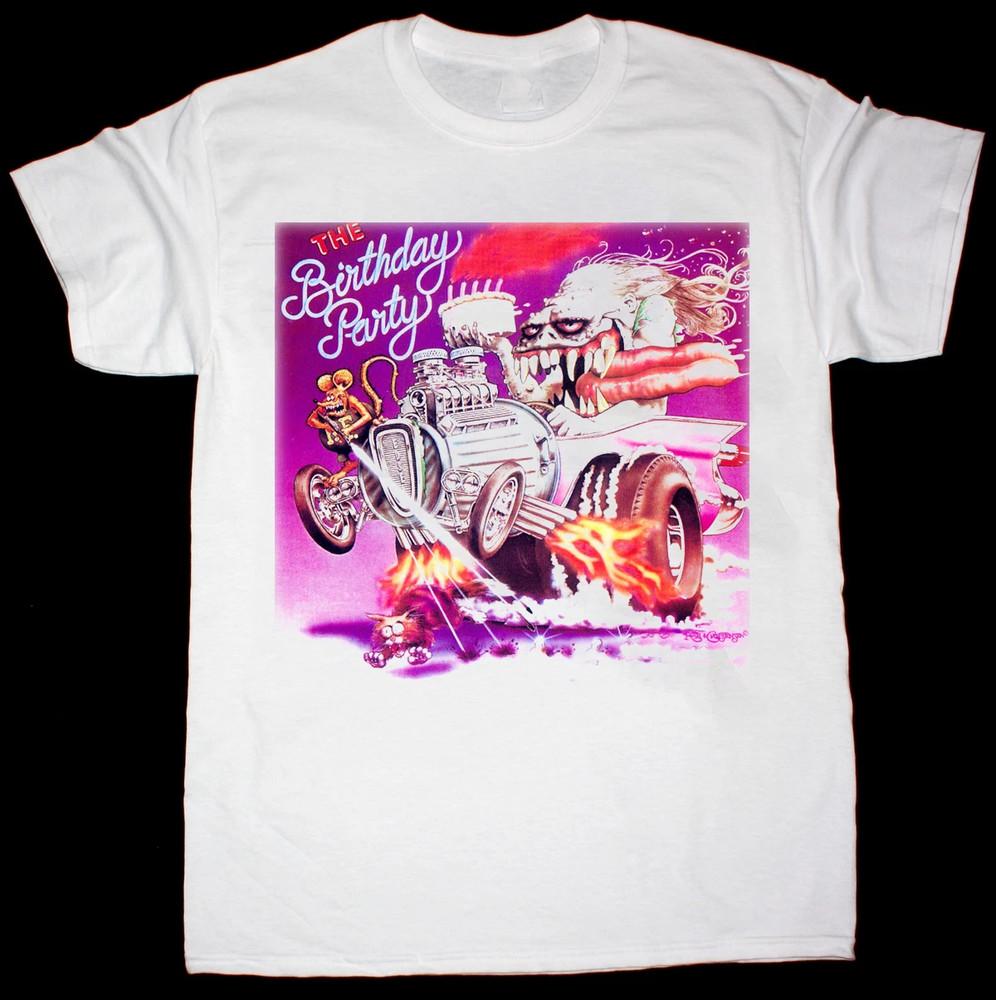 The Birthday Party Band White Cotton T Shirt Full Size S-5XL Unisex T-Shirt L