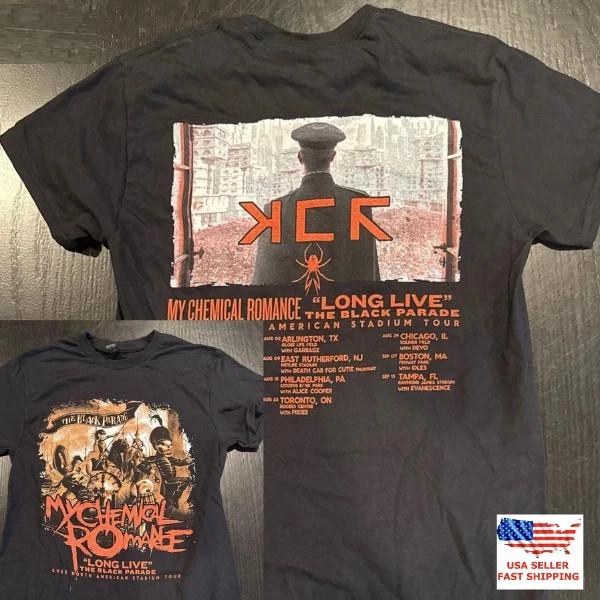 

My Chemical Romance 2025 North American Tour Long Live The Black Parade Shirt 2XL