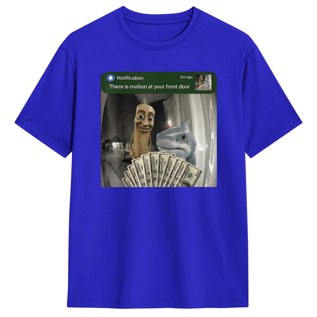 Tung Tung Tung Sahur Tralalero Tralala T Shirt Summer Cotton TShirts For Couple Print Tshirt Short Sleeves Aesthetic Top Tees