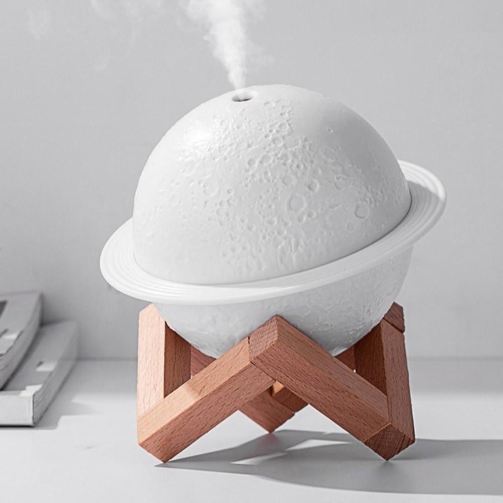 Quiet Operation USB Desktop Humidifier Large Fog Volume Moon Light Air Purifier  Home Use