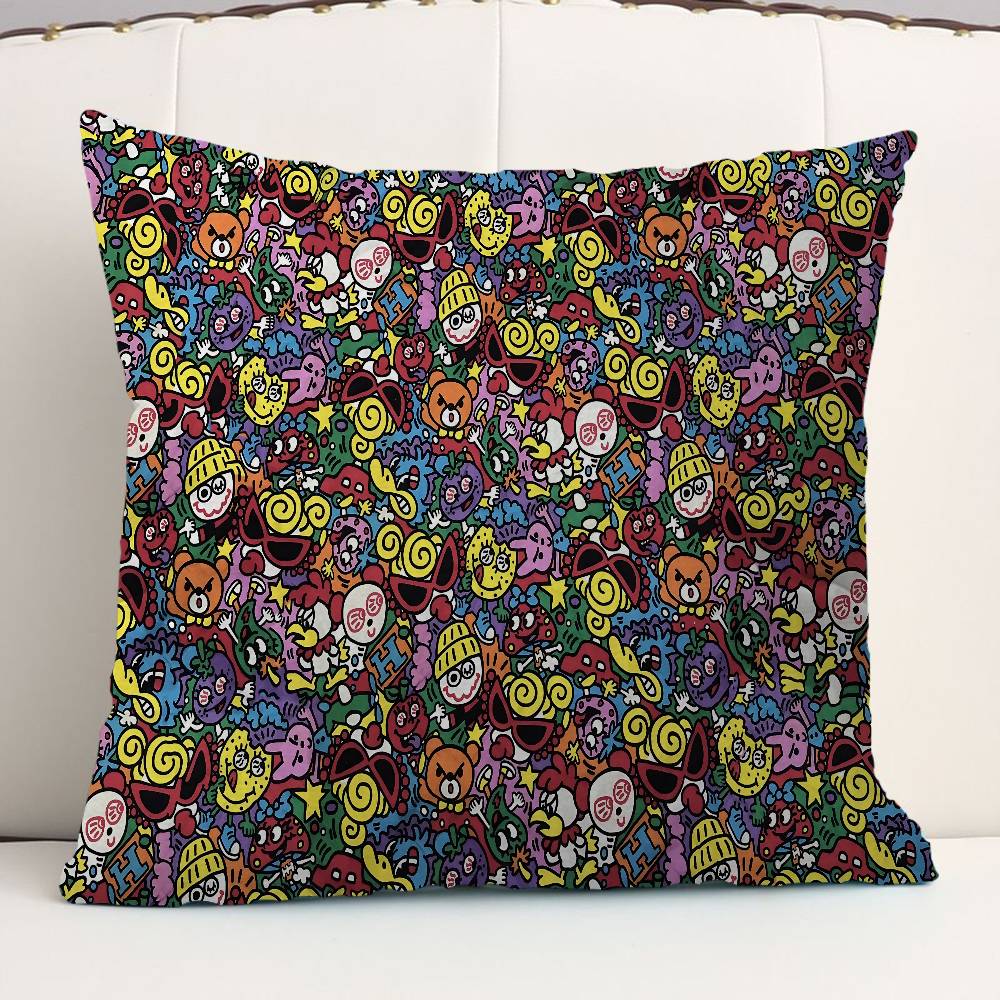 Japan Fashion Hysteric Mini Pillow Cushion Cover Pillowcase Living Room Sofa Home Decor Customized
