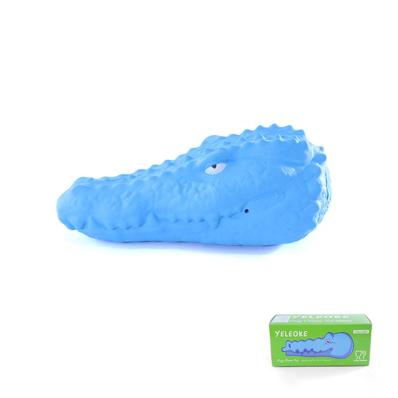 Dog Toy Simulation Teeth Cleaning, Crocodile Head Teeth Grinding, Pet Sound Toy, Large Dog Training Unbreakable Tool