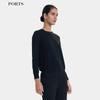 PORTS Women's Long-Sleeve Knit Crew Neck Sweater