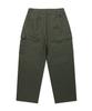 WACKY WILLY Balloon Fit Cotton Cargo Pants Olive Green