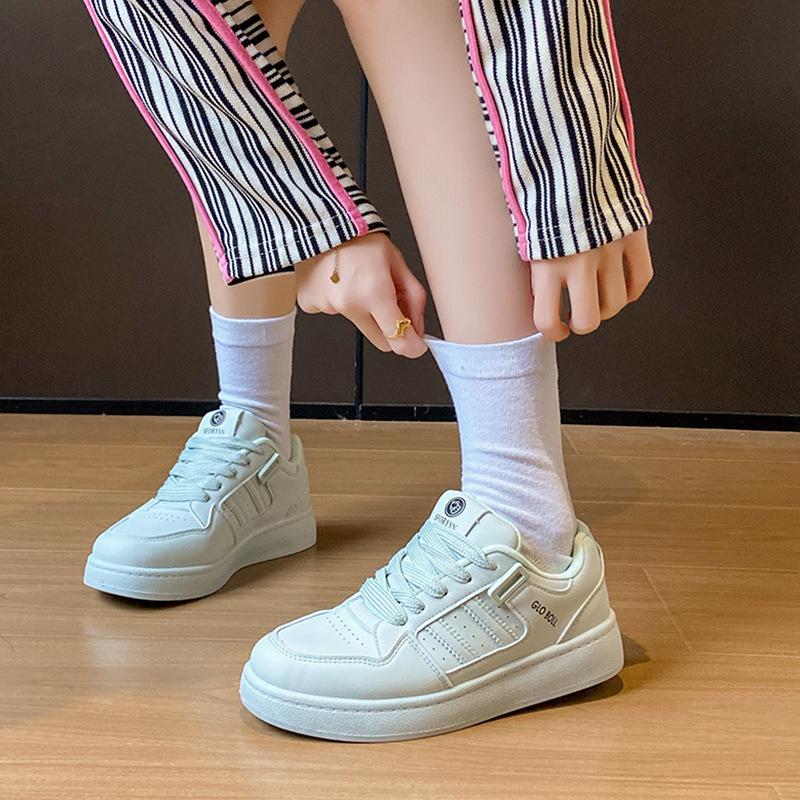Little White Shoes Women's Spring New Female Student Leisure Sports Versatile Board Shoes