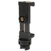 Portable Tripod Smartphone Mount Phone Tripod Adapter Clamp with Cold Shoe Mount