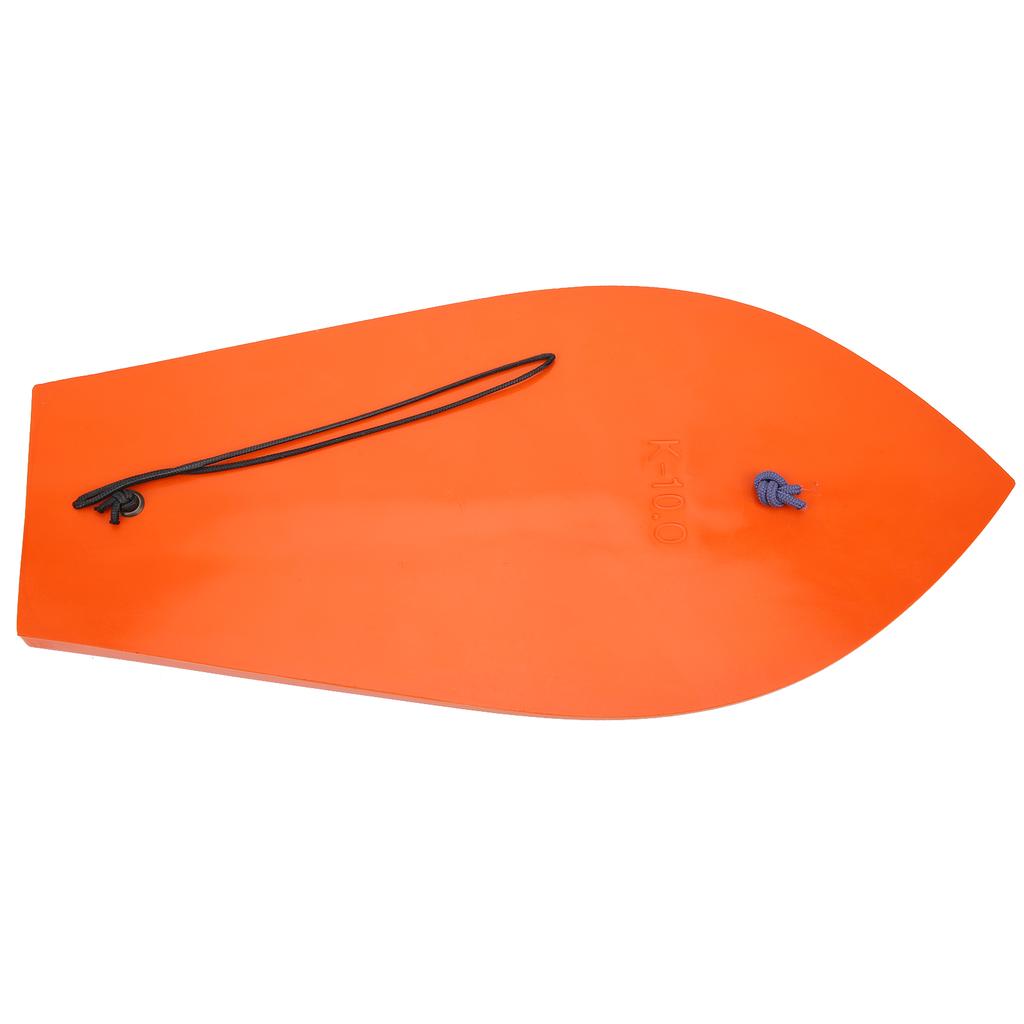Plastic Fishing Trolling Diving Board Orange Color Portable Tool Accessory for Fishing