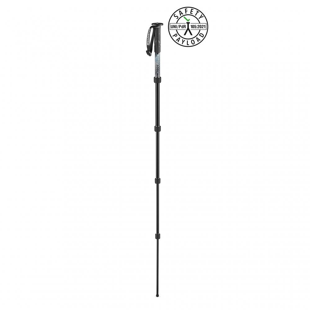 Manfrotto Element MII Black Aluminum Monopod 5 Tier Twist Lock Up To 15kg Professional Portable MMELMIIA5BK