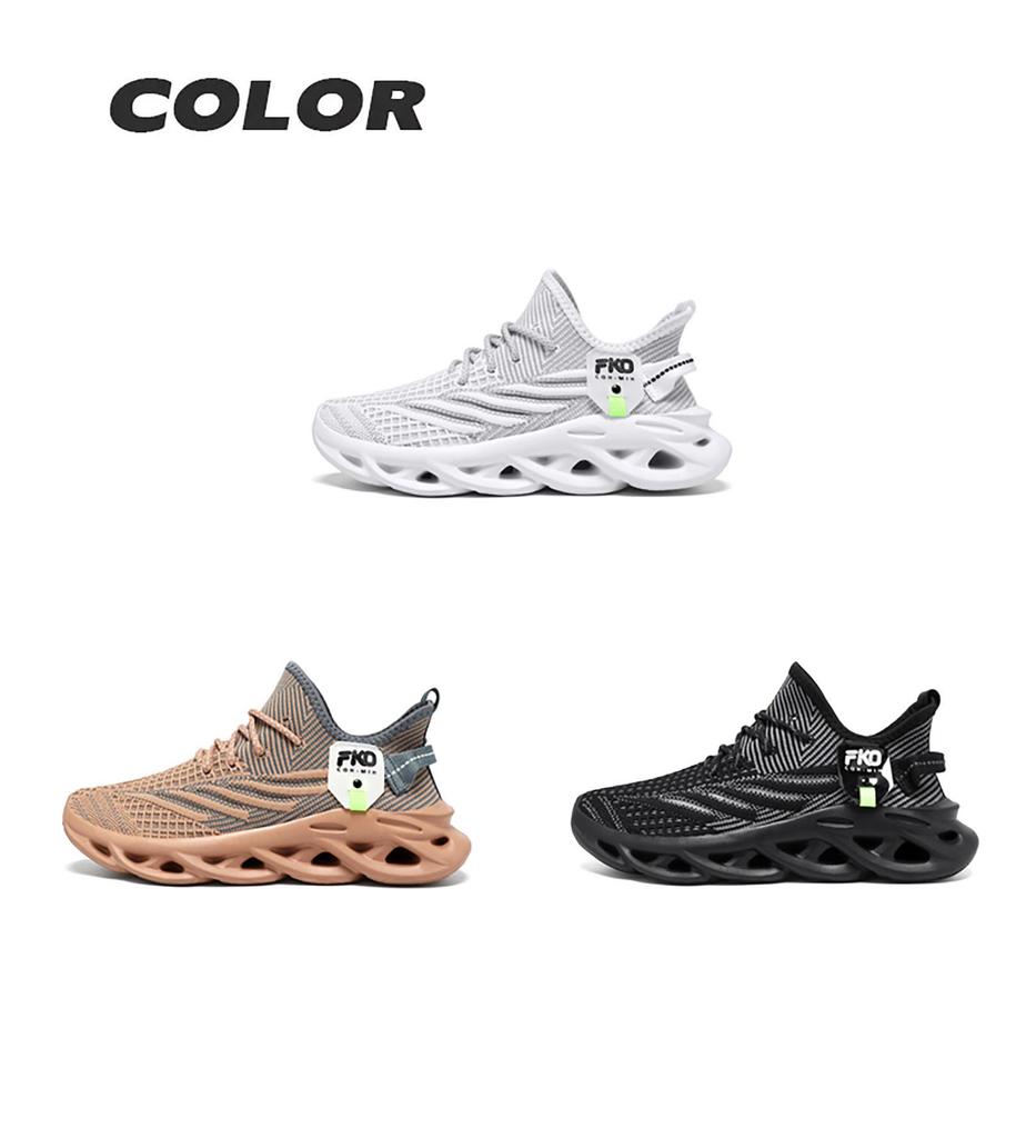 Unisex Coconut Flyknit Breathable Blade Sole Casual Sports Shoes
