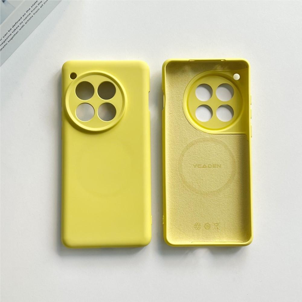 For Wireless Charging Magsafe Soft Liquid Silicone Phone Case For Oneplus 13 12 ACE 5 Pro Magnetic Slim Camera Protection Cover