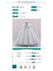 New Baby's First Birthday Dress: Infant Flower Bow Puffy Skirt Banquet Dress