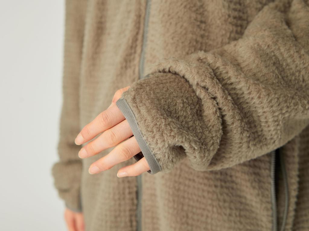 Snow Peak Thermo Control Zip Up Parka Size S SW-25AU004, Men's/Women's, Gray,