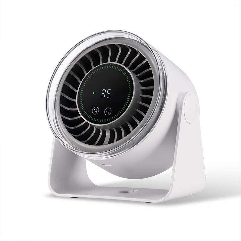 Su Mi Jian Shan 100-Speed Rechargeable Desktop & Wall-Mount Circulation Fan
