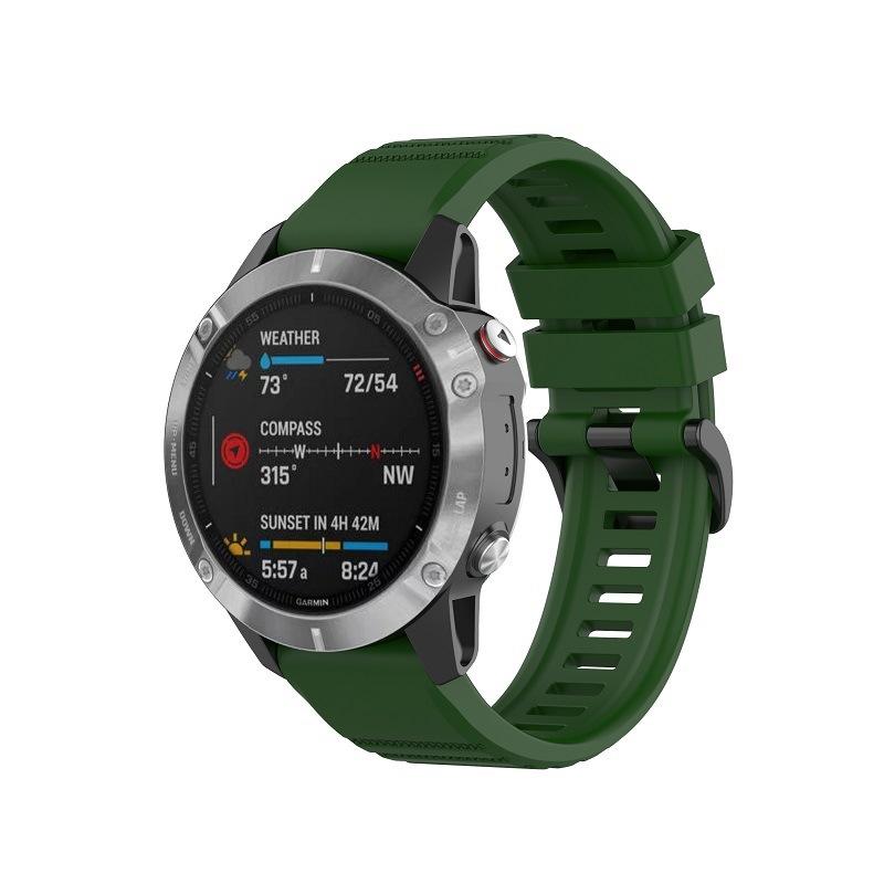 26 20 22 MM Watchband For Garmin Fenix 6 6X Pro 5 5S 5X Plus 3HR Fenix7 Fenix 8 Silicone QuickFit Watch Easyfit Wrist Band Strap