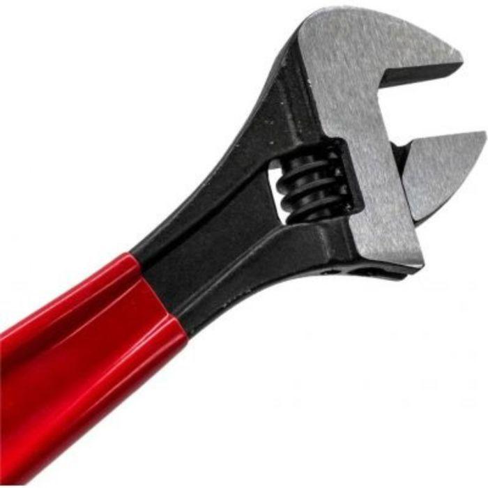 Clé à molette CETAFORM, ouverture 25mm, Long 200mm, grip PVC