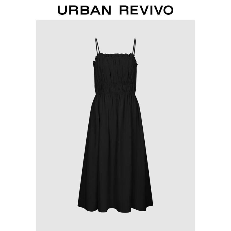 UR2026 Women s Spring Shirred Cami Dress S
