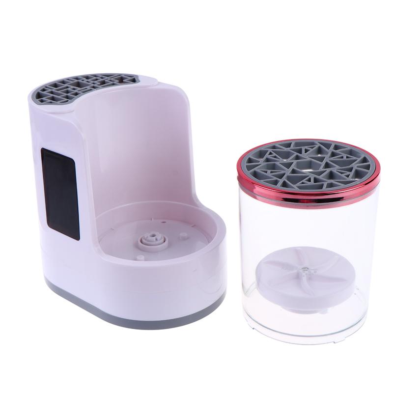 Electric Makeup Brush Cleaning Machine Makeup Brush Dryer Portable Automatic USB Cosmetic Brushes Cleaner Tool