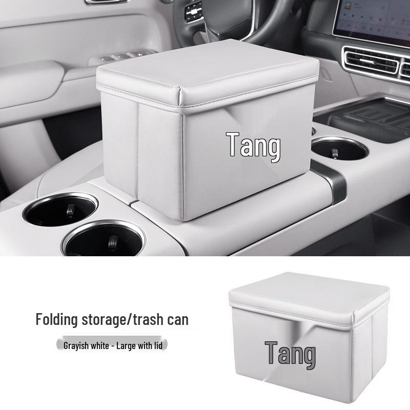 Foldable Car Trash Can and Storage Bag for BYD Tang EV/PRO/PLUS/L