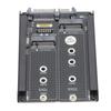 Dual NGFF BM Key M.2 SSD-Karte 6Gbps SATA III-Schnittstelle 2,5-Zoll-SATA-Combo-HDD-Laufwerkgehäuse