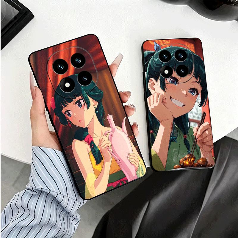 A-Apothecary D-Diaries Anime Weiche Handyhülle für Xiaomi Redmi Note 12 13 14 15 Pro Plus 11 12S 11S 11T 10 4G Schwarze Hülle Rückseite Sh