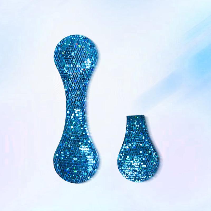 Crazy Horse Leather Double-Sided Magnetic Bookmark Clip