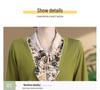 Mom's 2026 Stylish Spring T-Shirt: Faux Two-Piece Autumn Blouse for Middle-Aged Women