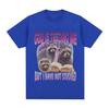 God Is Testing Me But I Have Not Studied TShirt Raccoon Funny Meme Book Graphic TShirt Unisex Women Y2K Vintage Oversized T Shirt