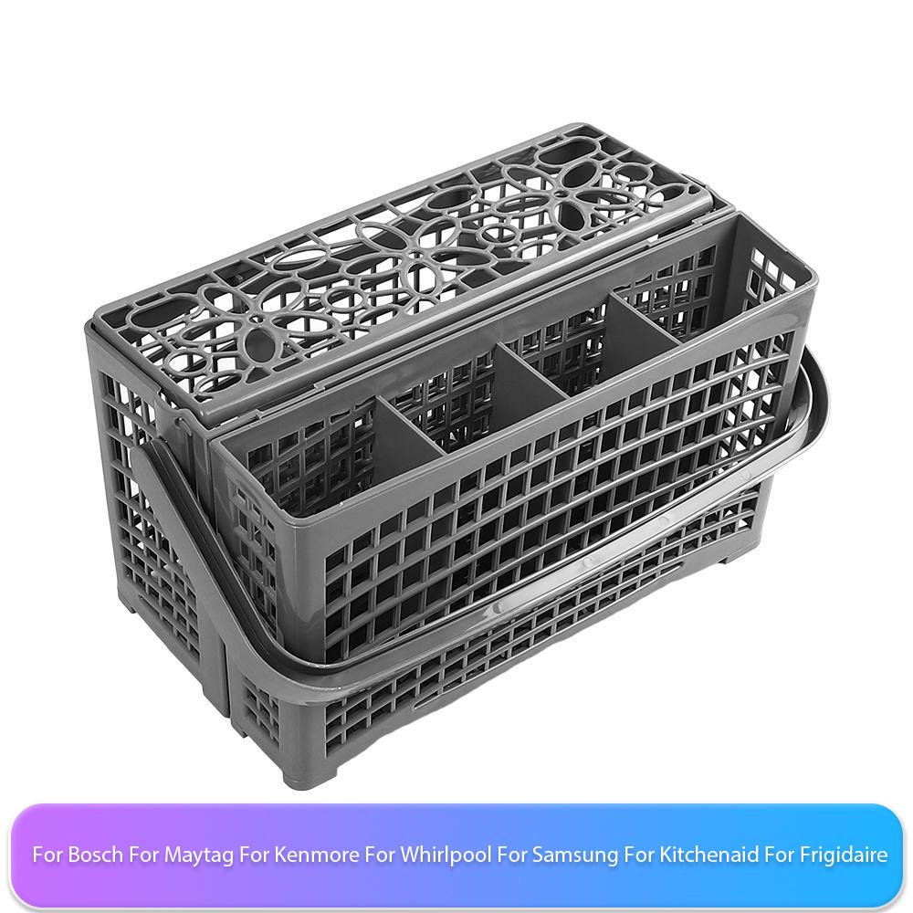 Dishwasher Universal Silverware Cutlery Basket For Bosch For Maytag For Kenmore For Whirlpool For Samsung For Kitchenaid For Frigidaire Spare Parts