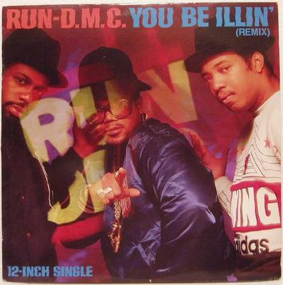 12inch Record RUN-DMC - You Be Illin' (Remix) / Hit It Run PRO7119 Profile Records 1986 US Rap & Hip-Hop/R&B Used