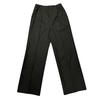 Women Suit Pants Button Zipper Trousers with Pockets Closure High Waist Long Solid Color Straight Wide