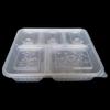 1500ml 5-Compartment Disposable Meal Prep Containers