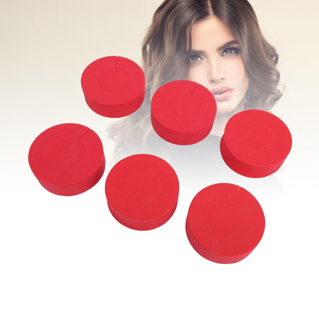 12 Pcs C Shape Hair Curler Sponge Hair Rollers Heatless Rollers Styling Curling Hairstyle Tool for A