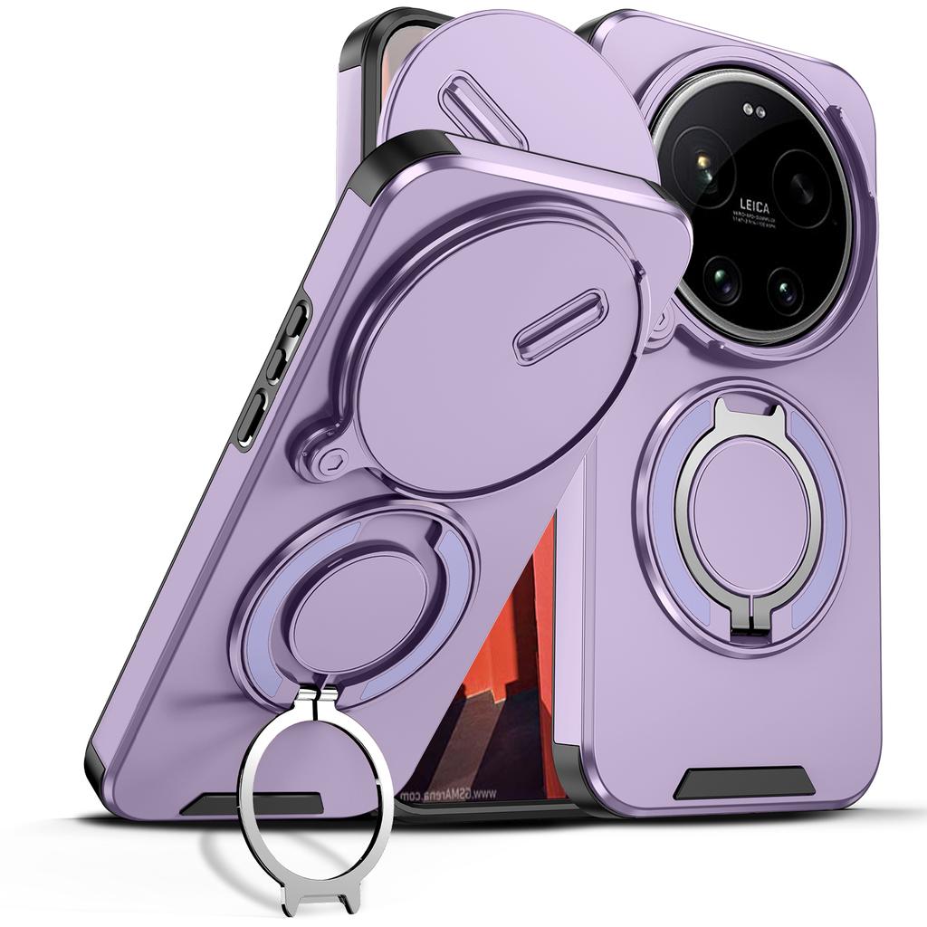 Fundas Para For Xiaomi 17 Ultra Case Shockproof Magnetic Car Mount Cover For Mi 17 Ultra Cases Camera Slide Lens Protect Coque