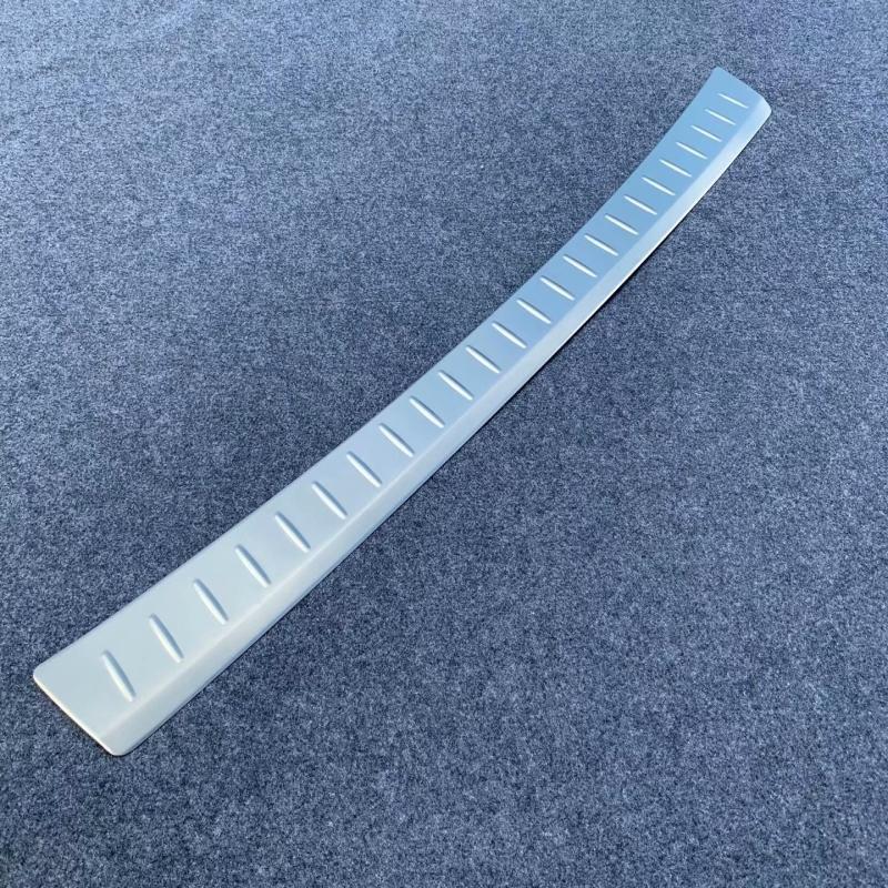For Toyota Yaris   Stainless Steel outer Rear Bumper Protector Sill Trunk Rear guard plate Cover Trim accessories