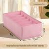 Multi-compartment Non-woven Underwear & Socks Storage Box Set