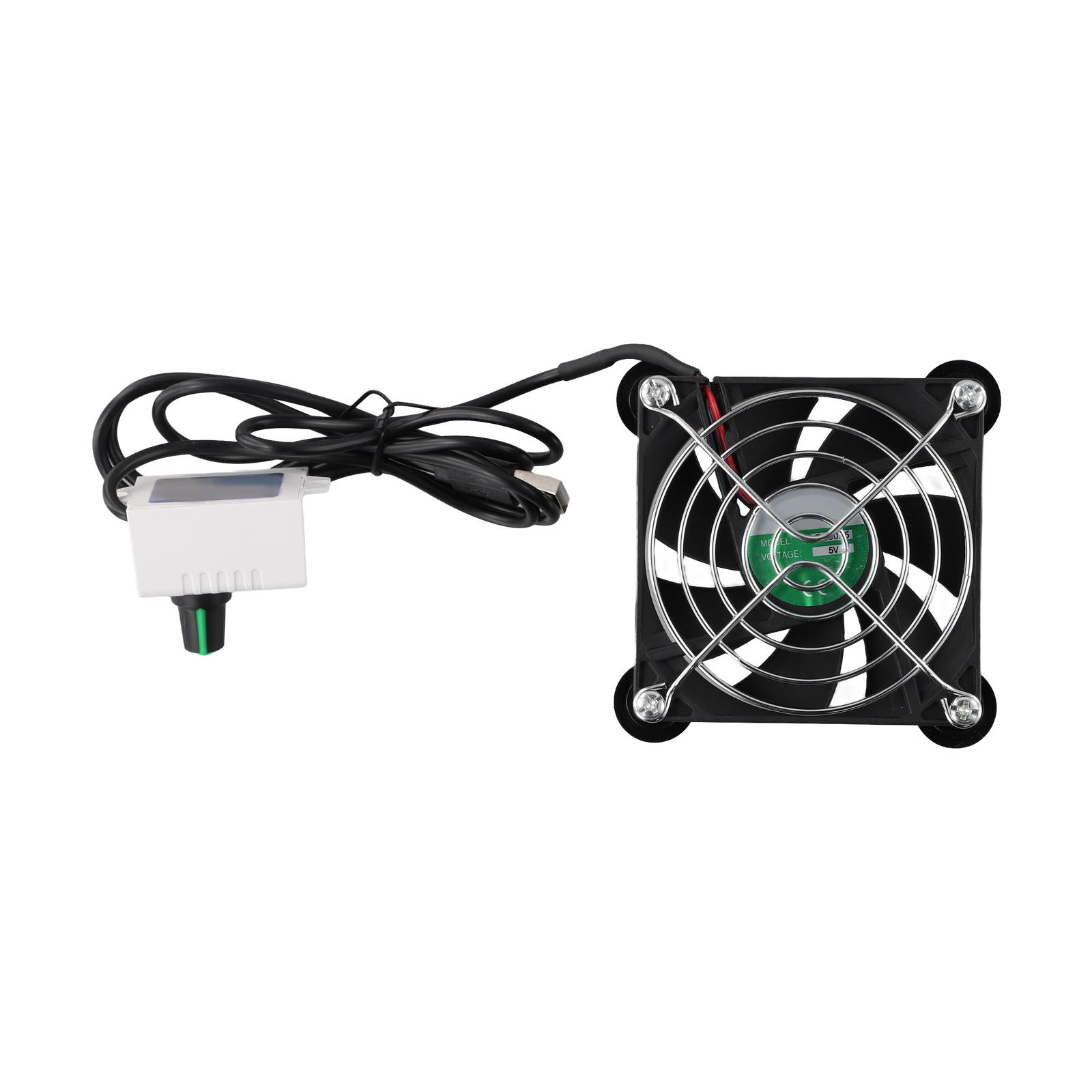

For Electronic Devices 5V Cooling Fan Silent High Speed Fan Indoor Use 100cm Power Cord 3000 RPM Rotation Speed