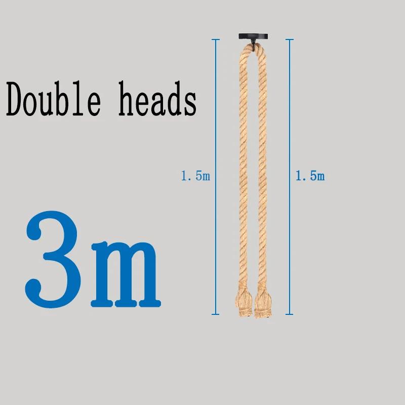 E27 Edison LED Retro Vintage Hemp Rope Pendant Light Creative Loft Country Style Ceiling Lamps   Industrial Hanging Lamps