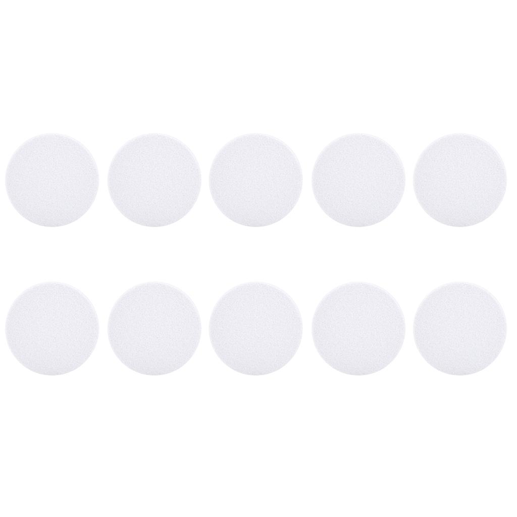 A84X-10 Pieces 5In Soft Density Foam Interface Pad Hook And Loop Foam Sanding Pads 125Mm Sponge Cushion Buffering Backing Pad