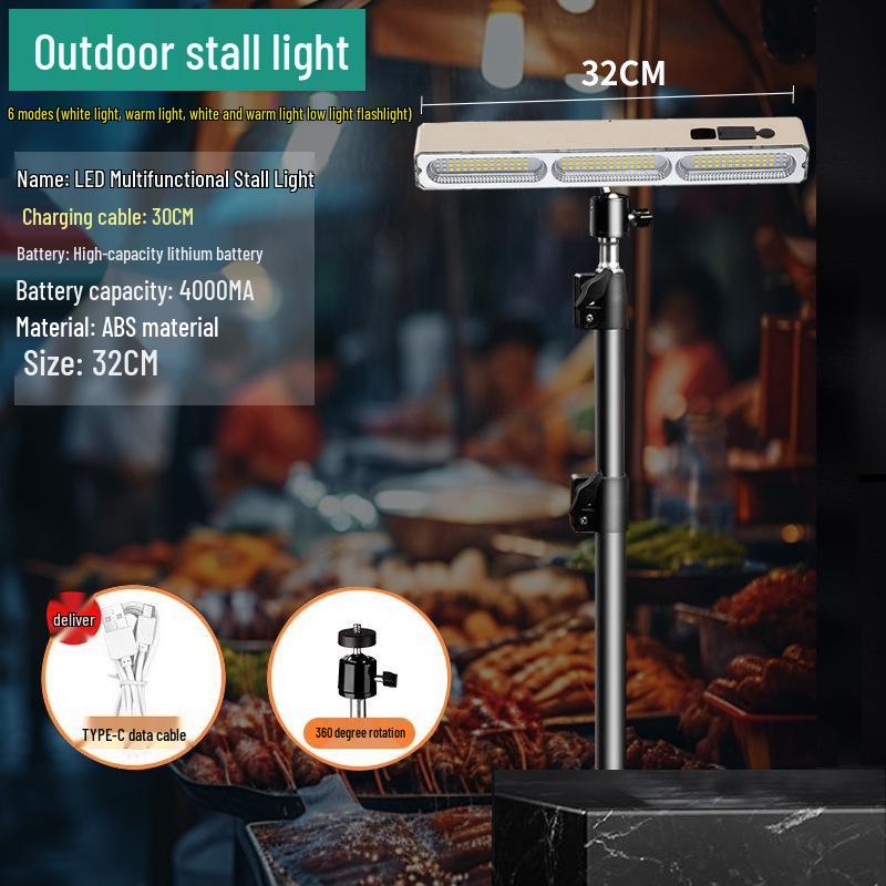 Magnetic LED Emergency Light for Home, Outdoor, and Camping