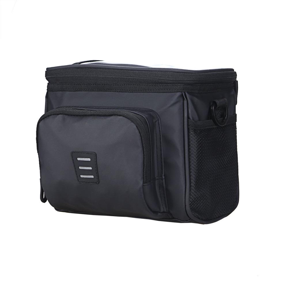 5L Capacity Bicycle Cooler Bag Waterproof Bicycle Storage Pouch Bicycle Handlebar Bag  Long Rides